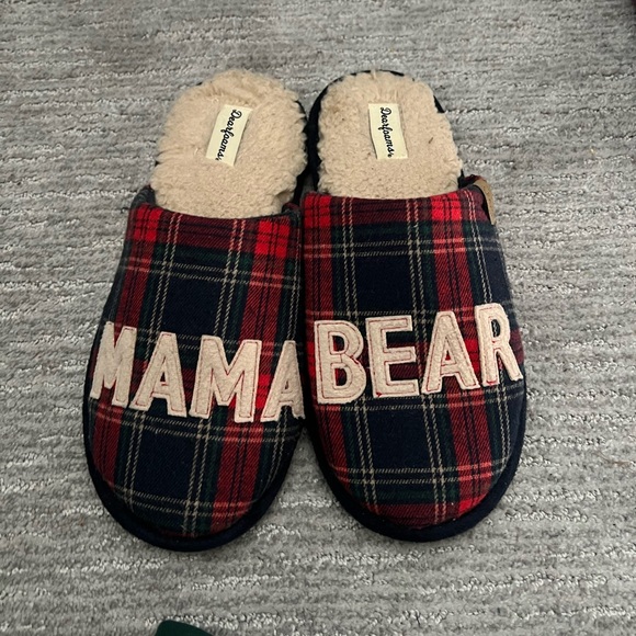 dearfoams Shoes Like New Mama Bear Slippers Poshmark